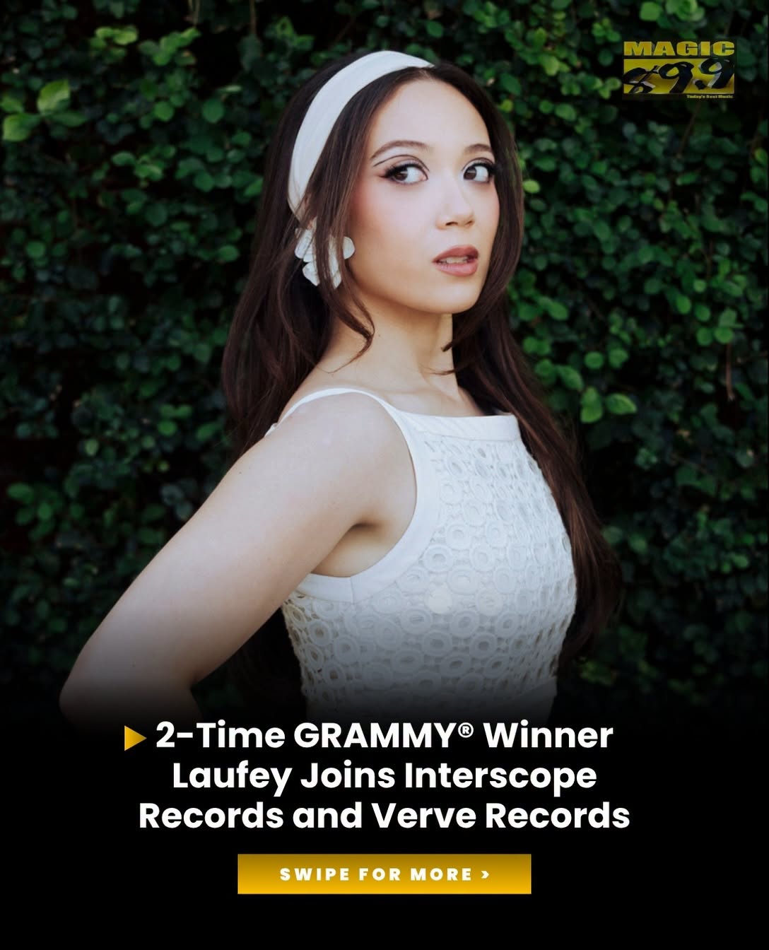 Major News Laufey Joins Interscope Records and Verve Records