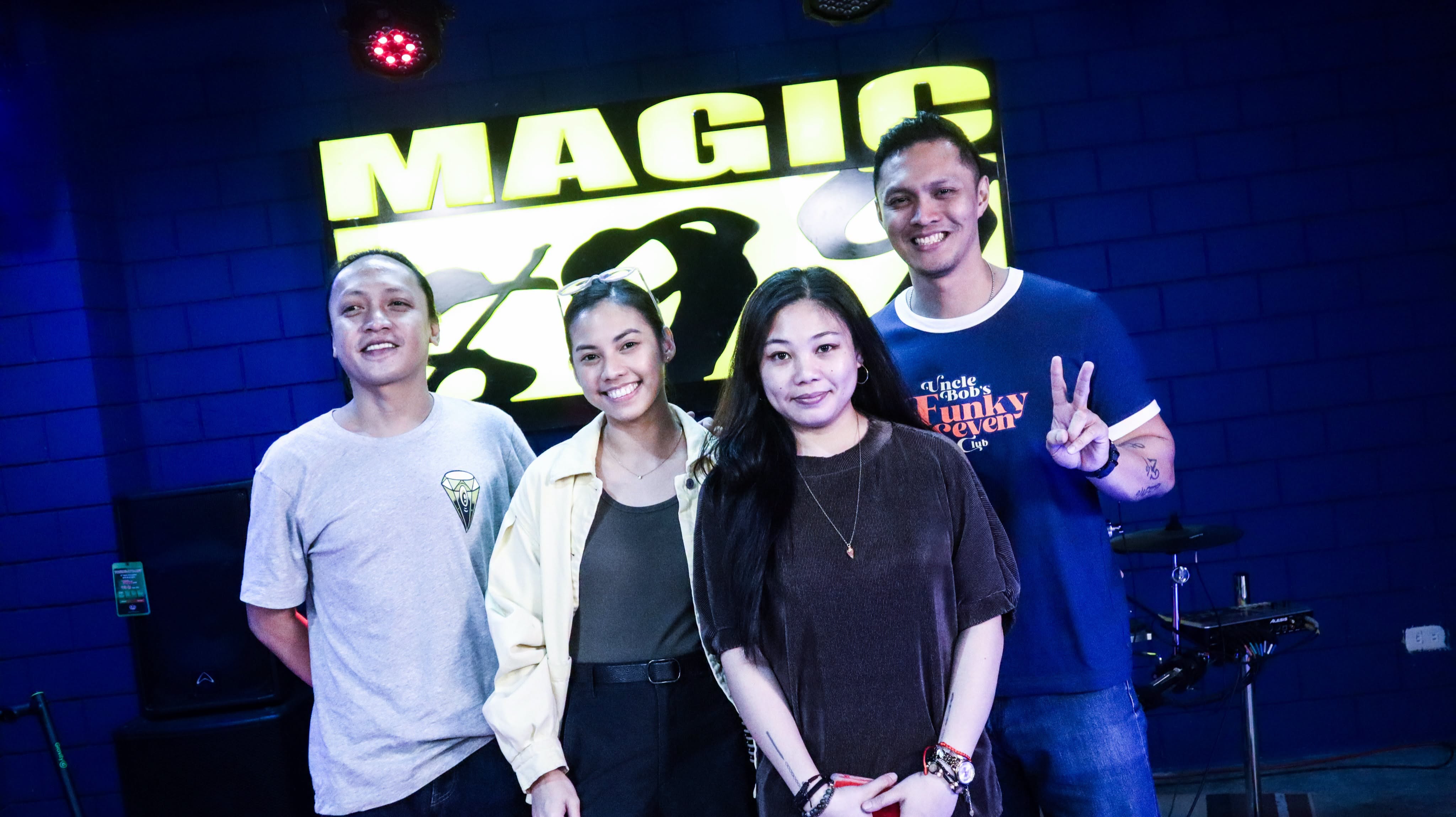 Fresh indie sounds in the studio, Massive thanks to dynamic QC four-piece band Tuwina for pulling up to hang out with JJ Miggy