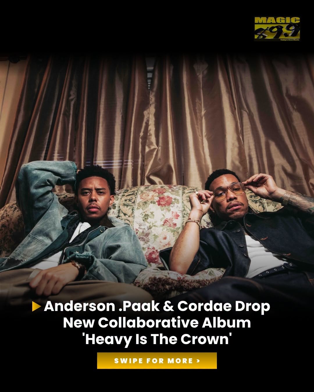 Major News: Anderson .Paak & Cordae Drop Collaborative Album Heavy Is The Crown