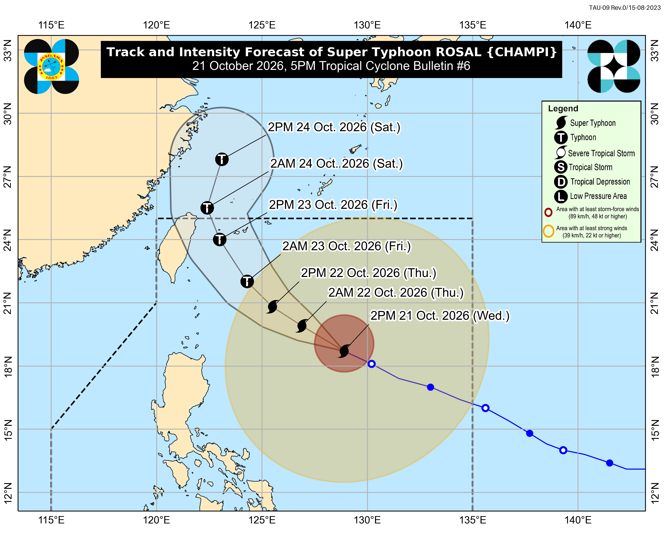 7-Day Weather Forecast: October 22–28, 2026 🌦️🌧️